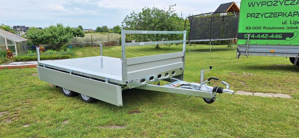 Przyczepa wywrotka wynajem