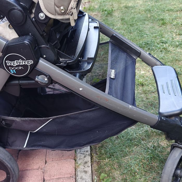 Wózek gondola spacerówka PEG PEREGO BOOK 2 w 1