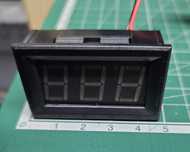Voltimetro para carro 12v cor azul