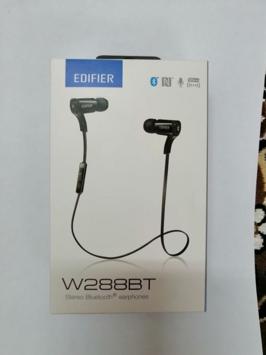 Оригінал EDIFIER W288BT Black Bluetooth 4.1 NFC CVC HiFi НАВУШНИКИ
