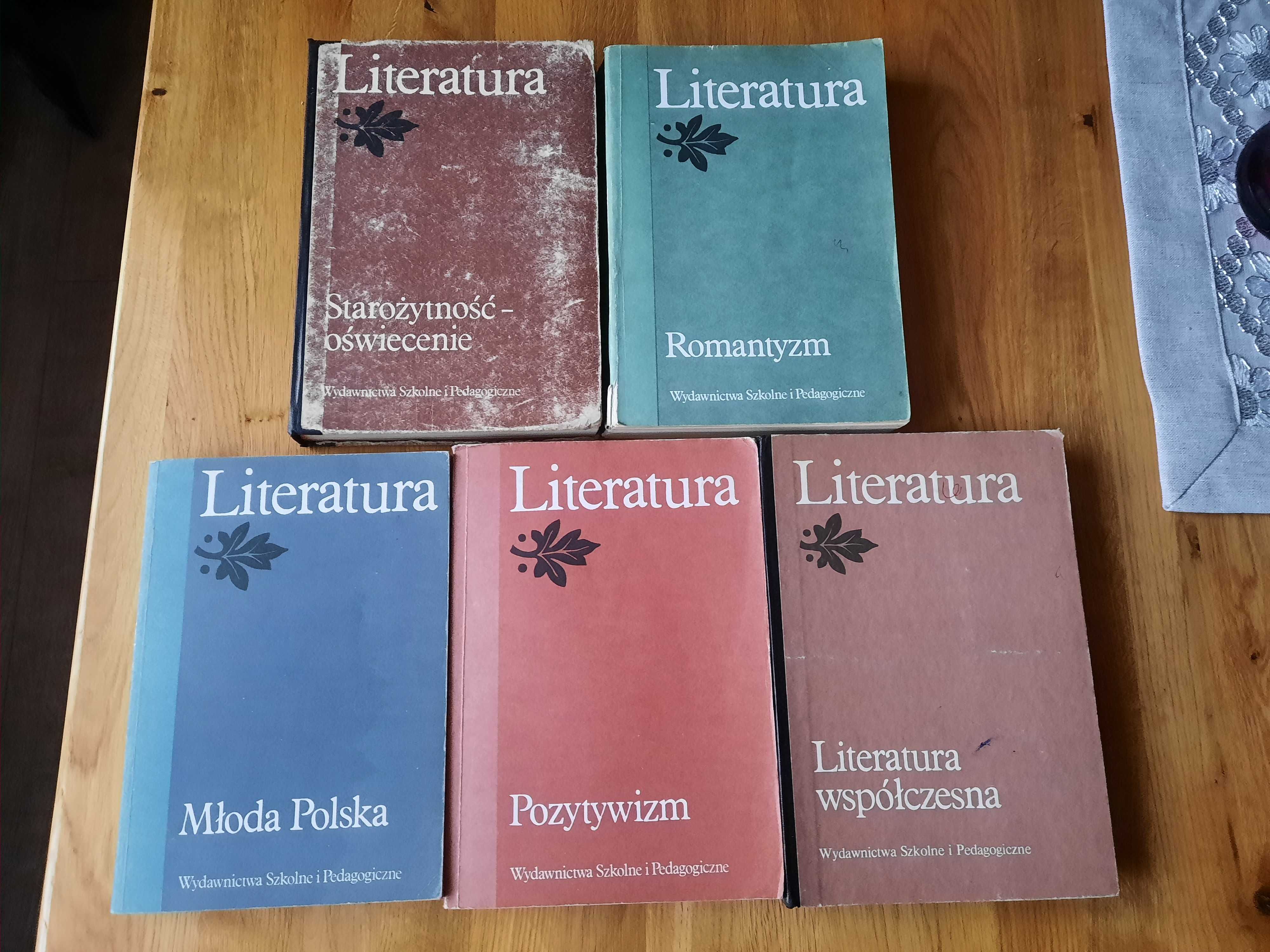 Literatura - 5 książek