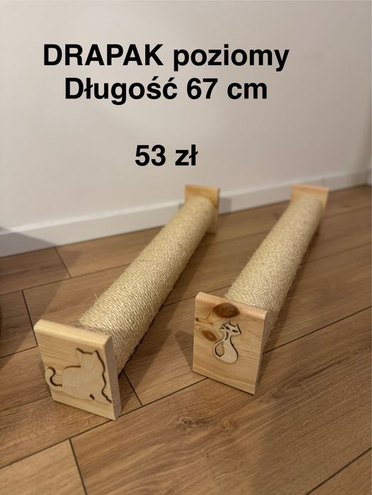 Drapak poziomy dla kota