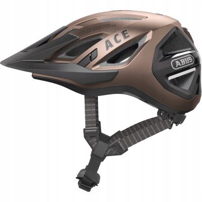 Abus Urban-I 3.0 ACE Kask Miejski Rowerowy LED Miedziany L 56-61 cm