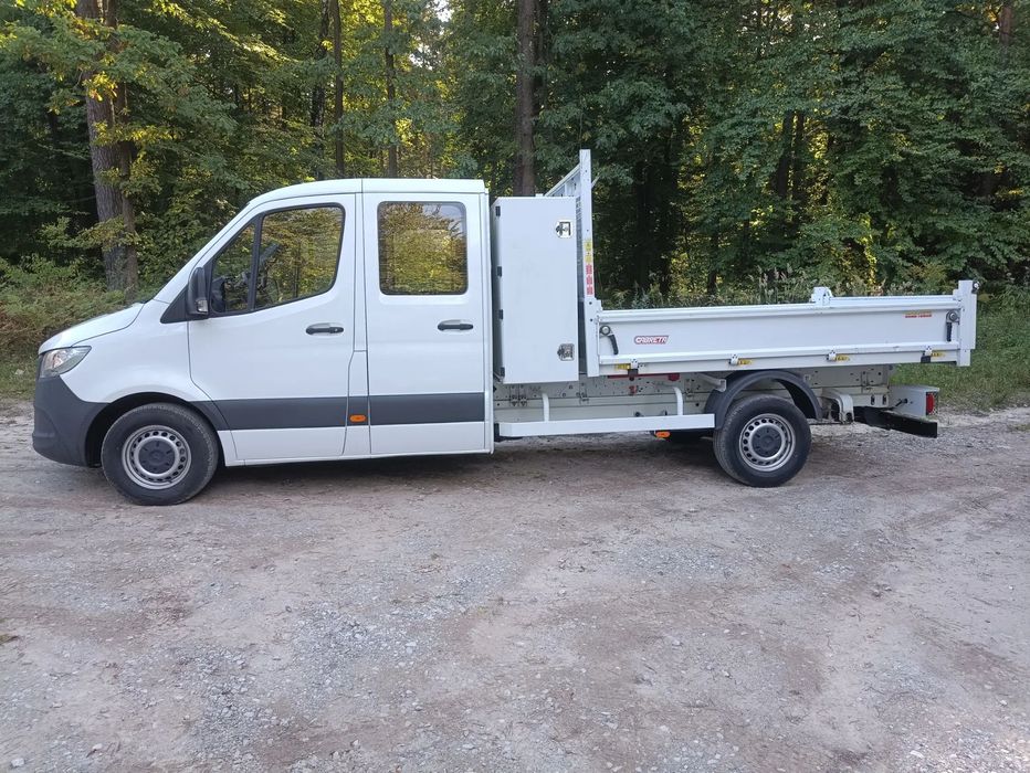 Mercedes-Benz Sprinter  Mercedes Benz Sprinter Doka Brygadówka 6 osób +Wywrotka
