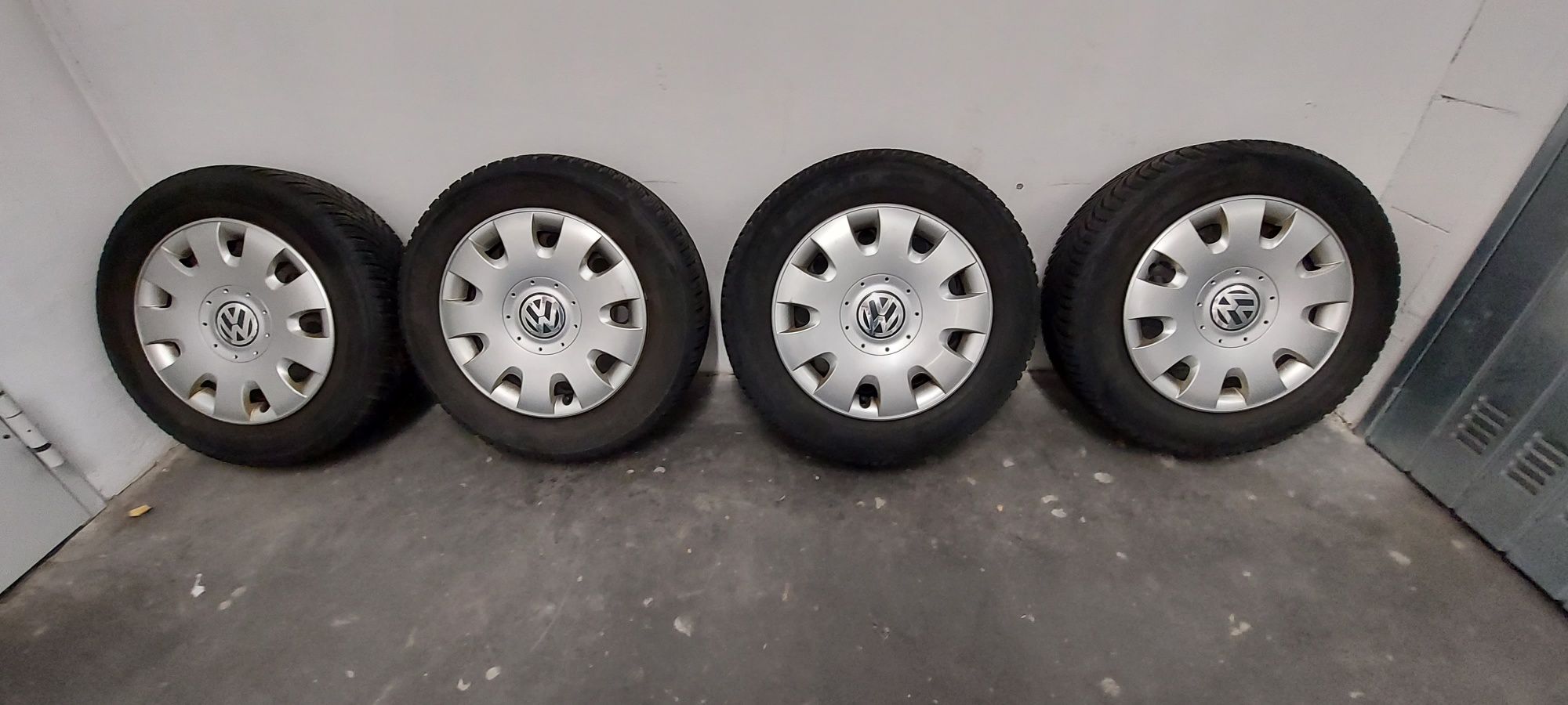 Koła Felgi Opony Zimowe 15' 5x112 Volkswagen