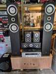 Zestaw audio 4 głośniki plus wzmacniacz sony