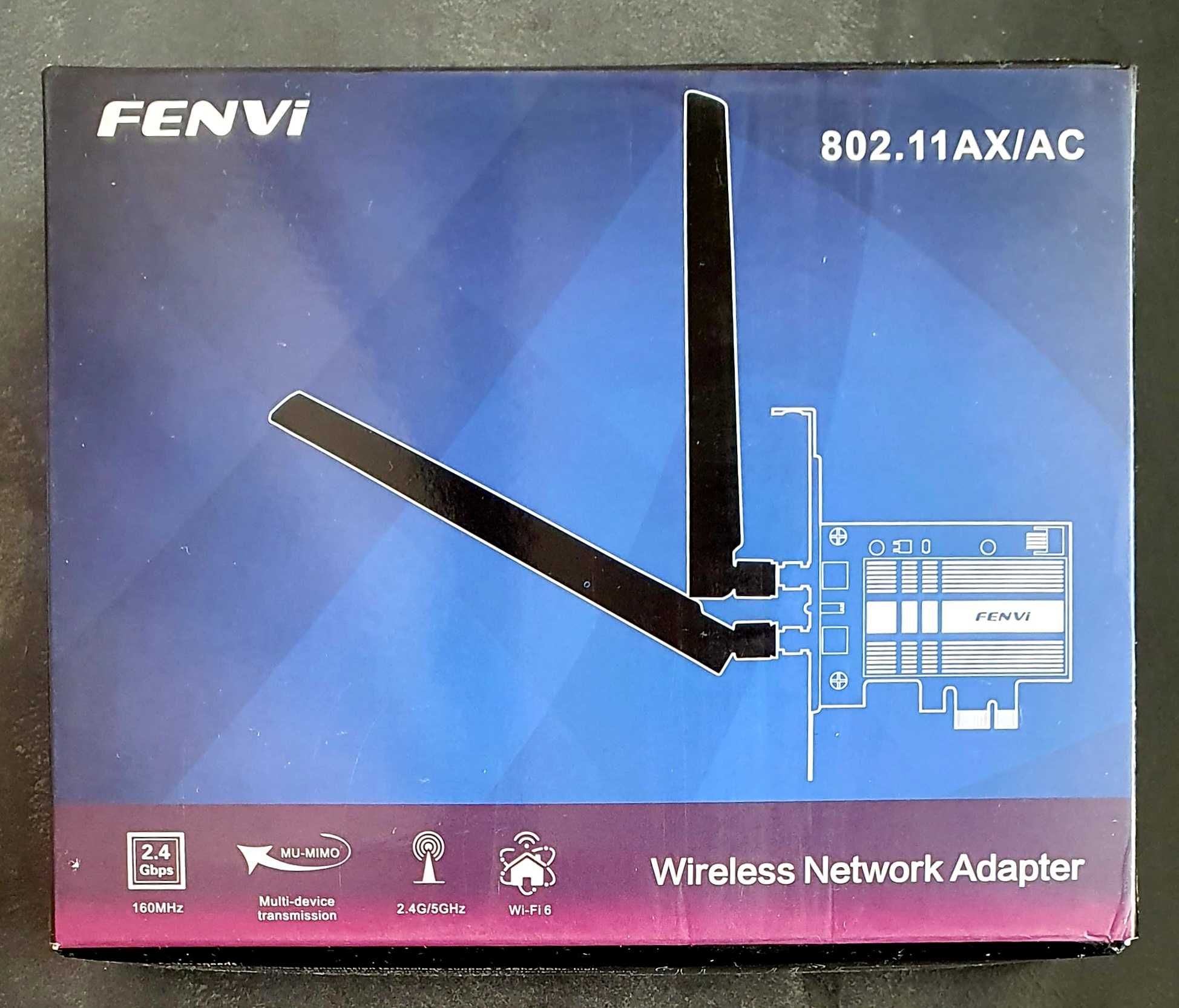 Fenvi (Intel AX200/210) Wi-Fi адаптер 2/5/6 ГГц+Bluetooth 5.3 desktop