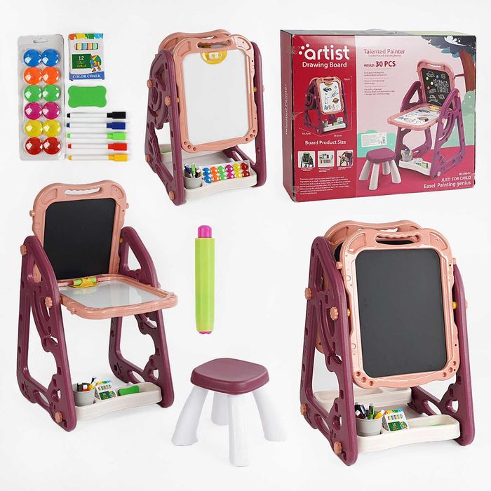 ХІТ! Мольберт дитячий Artist Drawing Board 90 см двосторонній 050-31