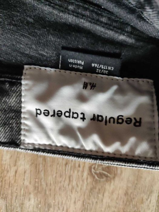 Dżinsy szare męskie