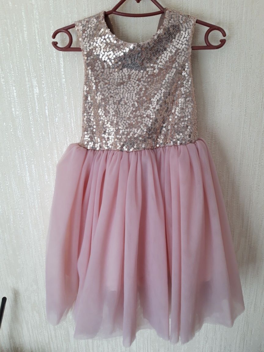 Сукня (платье) для дівчинки 80-86 см на рік Exlusive