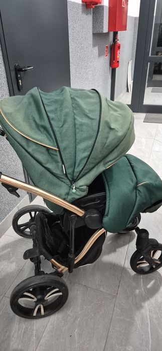 Wózek gondola i spacerówka Bebetto Bresso Premium Class