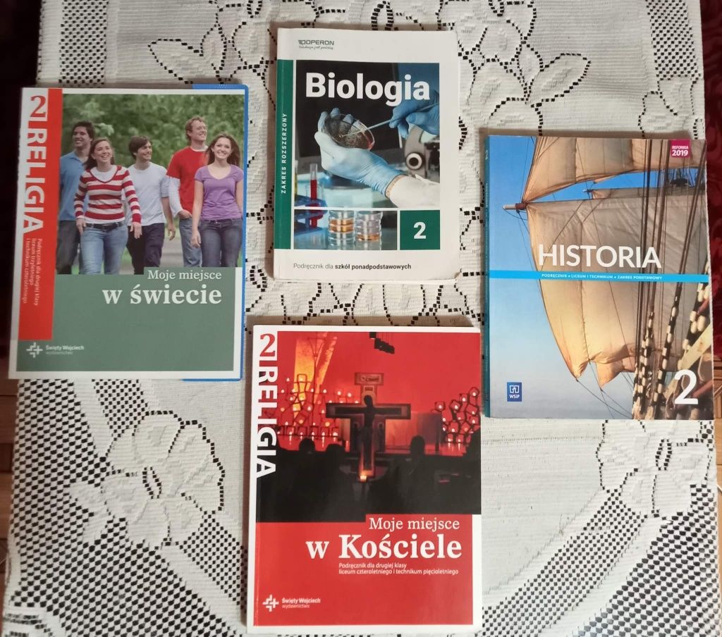 Książki do technikum 1, 2 i 3 klasa