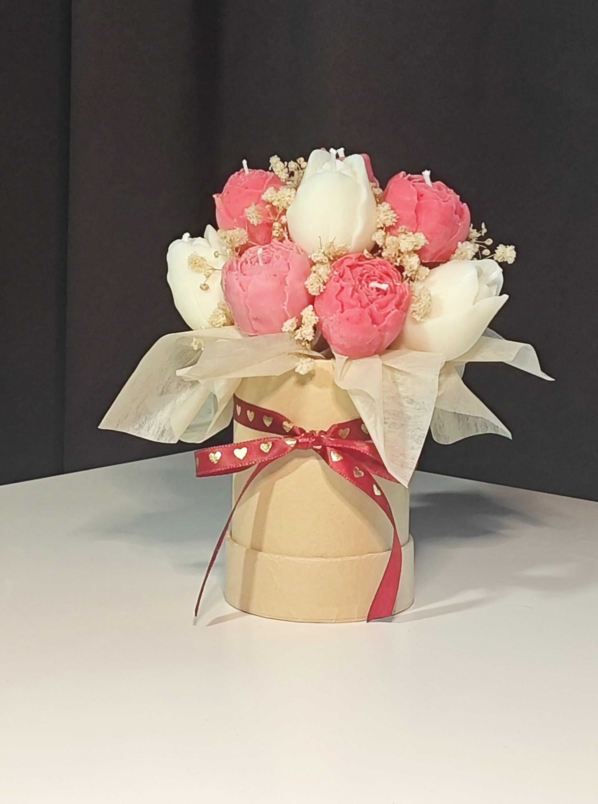 Flowerbox ze świec sojowych