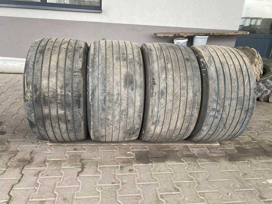 Opony ciężarowe używane naczepowe 455/40R22.5 ADVANCE GL251T / 5-6mm