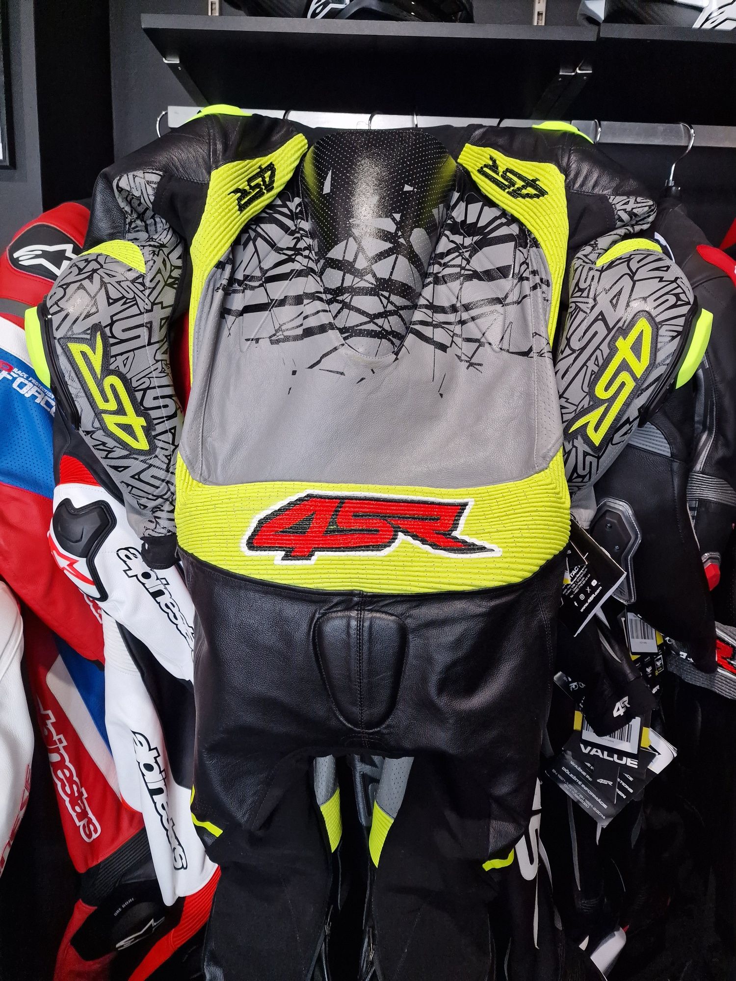 kombinezon 4SR RACING ULTRA LIGHT GREY AR  rozmiar - 48,50,52,54,56,58