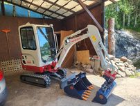 Usługi Minikoparką Takeuchi 1.9T