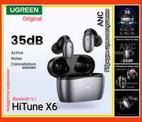 Навушники UGREEN X6 HiTune TWS ANC IPX5 Bluetooth 5.1 Оригінал Преміум
