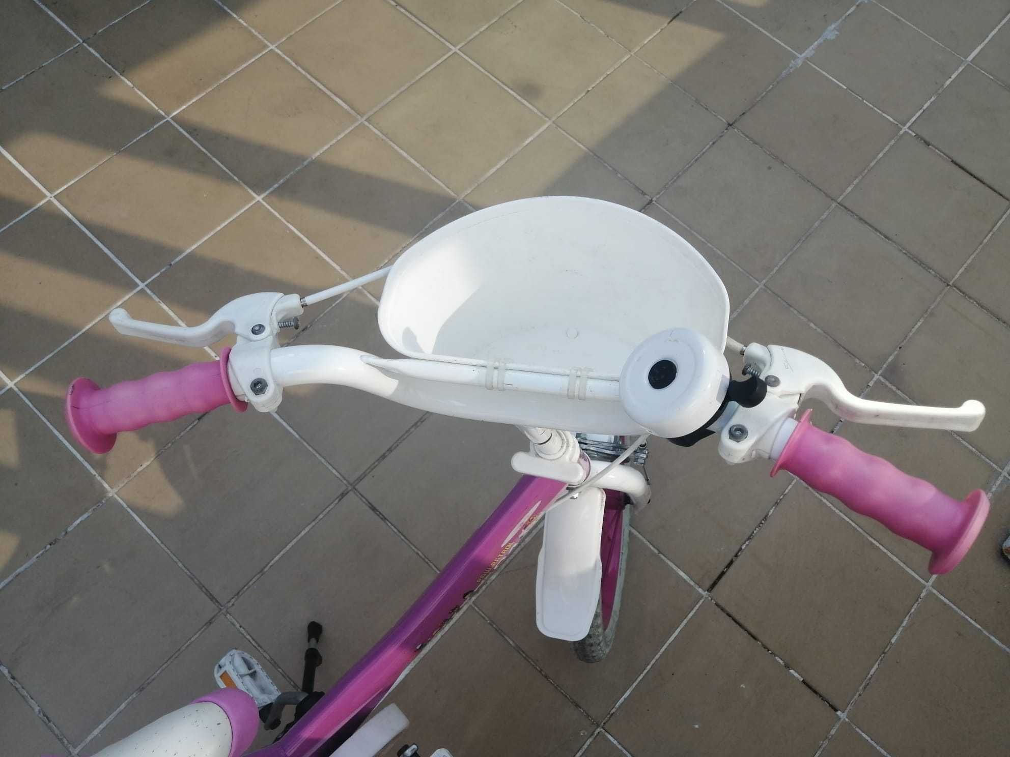 Bicicleta infantil da Patrulha Pata para menina - roda 16