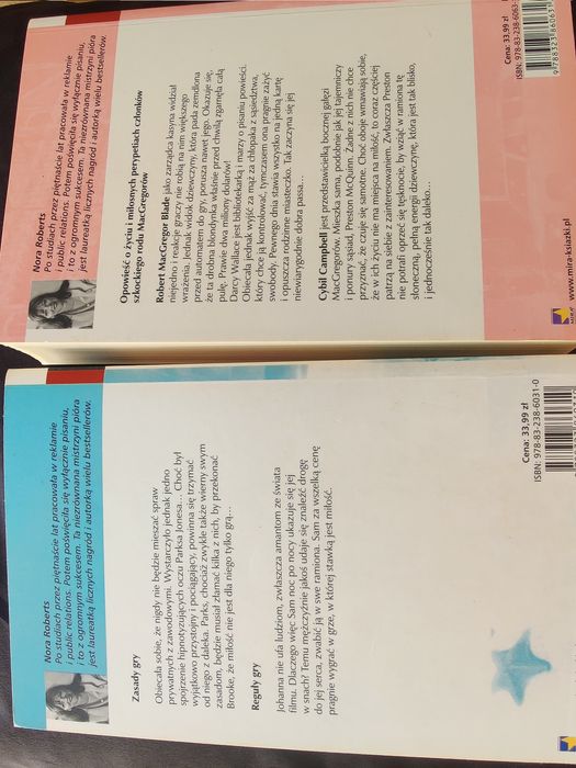 Nora Roberts "Na los szczęścia" i "zwycięzca bierze wszystko"