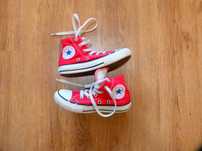 rozm 28,5 Converse All Star buty trampki czerwone wysokie Uniseks