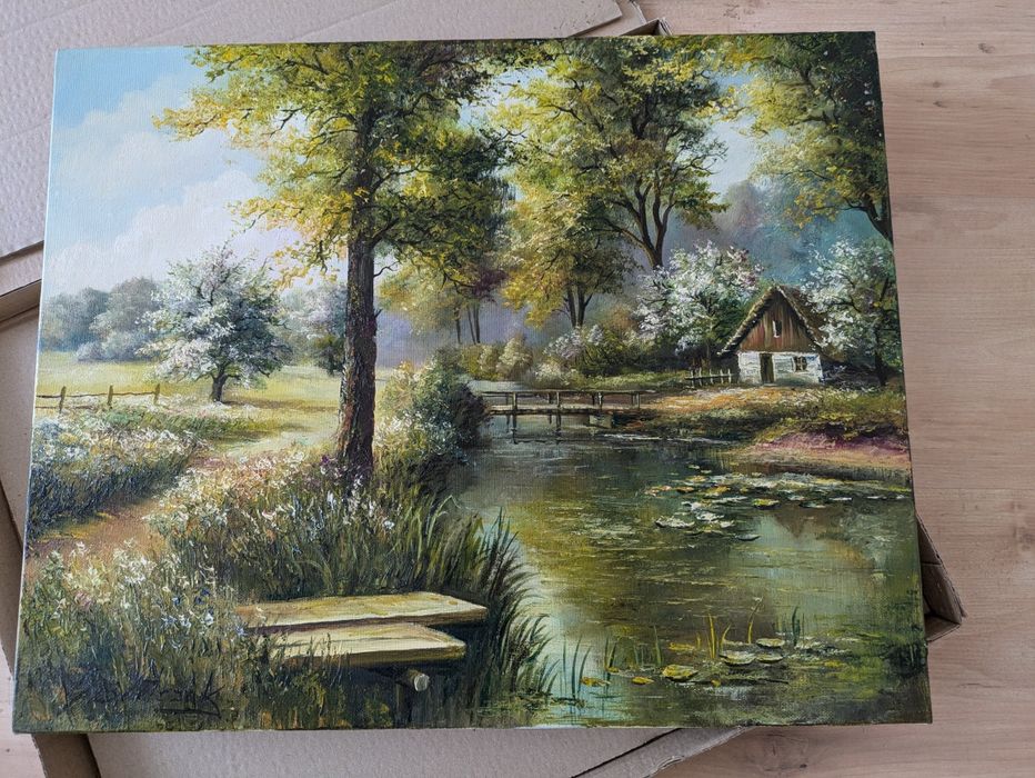 Obraz olejny Jerzy Bartczak 40x50 cm