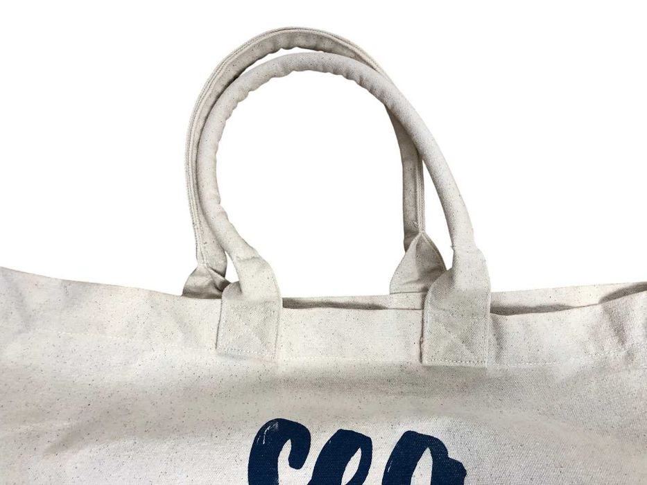 DG11 Duża ECO Torba Bawełniana Na Zakupy Zakupowa Shopper MEGA MOCNA
