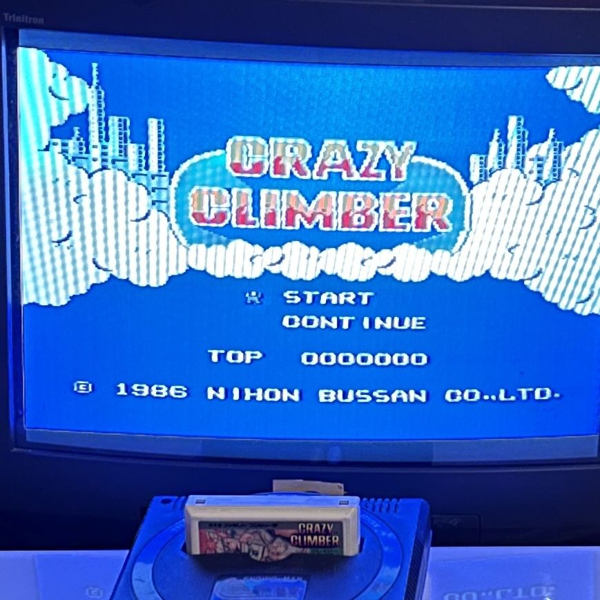Crazy Climber Nintendo Famicom Pegasus