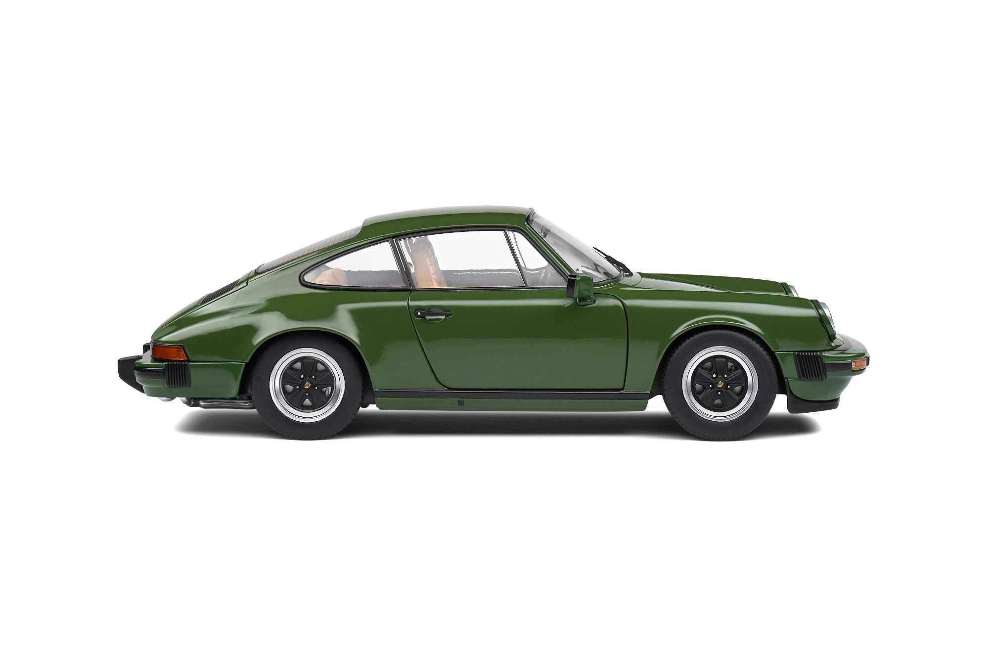 Porsche 911 SC 930 Olive Green Solido 1:18