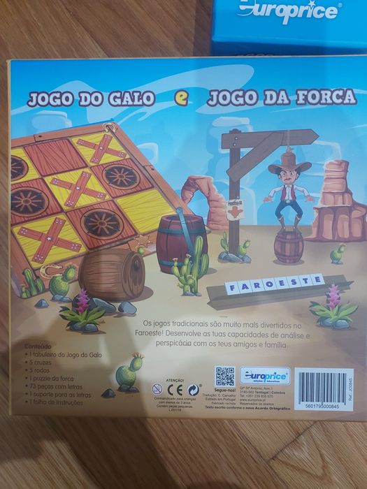 Jogos do Faroeste ( jogo do galo e jogo da forca)