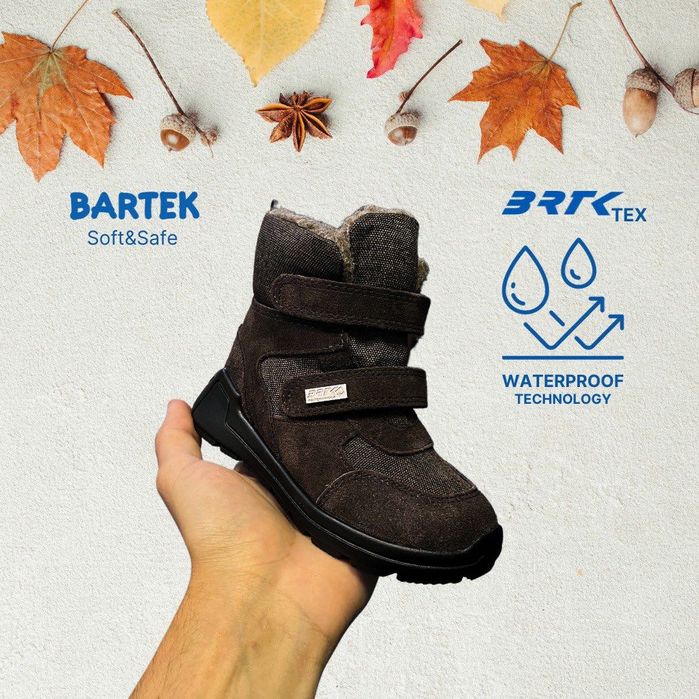 Бартек | Зимові черевики хлопчику дівчині Bartek | Доставка НП 0 грн.