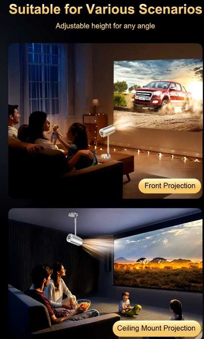 Видеопроектор Android WiFi Salange X5 Mini Native 1080P HD