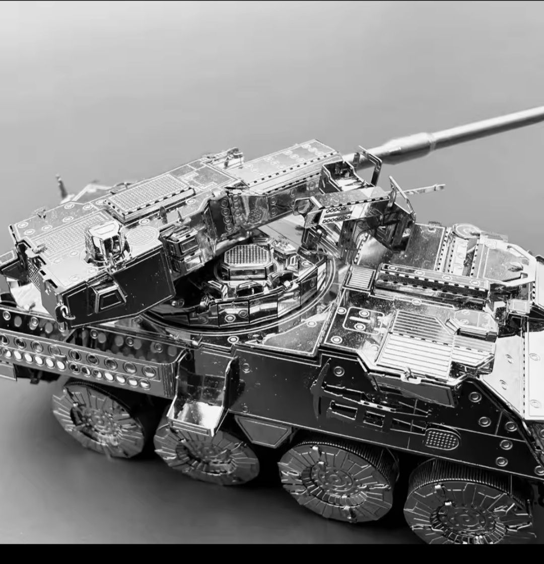 Metalowy model 3d