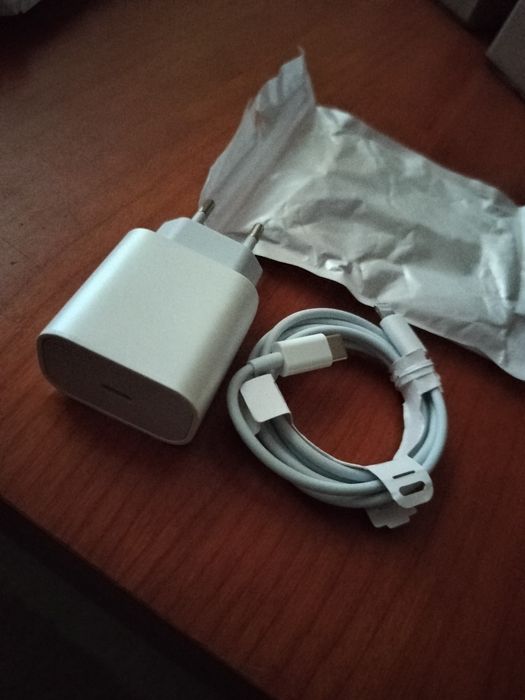 Carregador para iPhone de carga rápida + cabo de carregamento