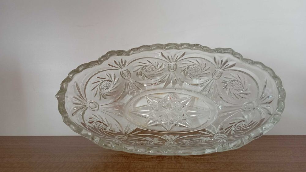Kryształ PRL  miseczka dekoracyjna