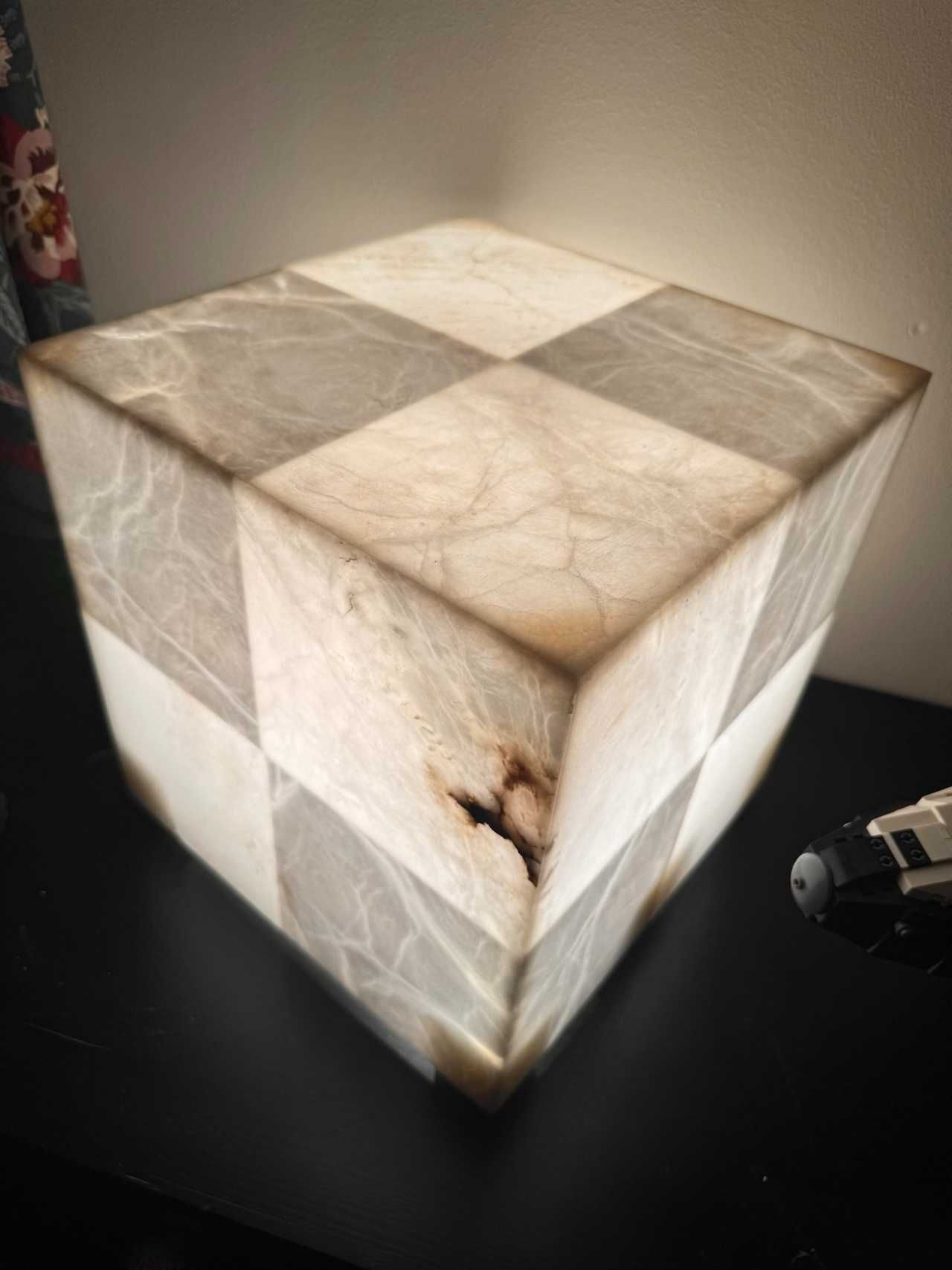 Duża lampa z Alabastru