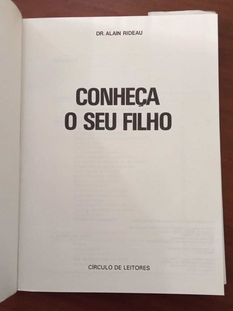Conheça o Seu Filho - Circulo de Leitores - 1ª Edição - 1977