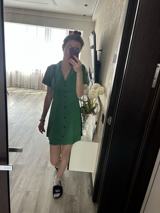 Сукня Primark літня, коротка, міні, зелена