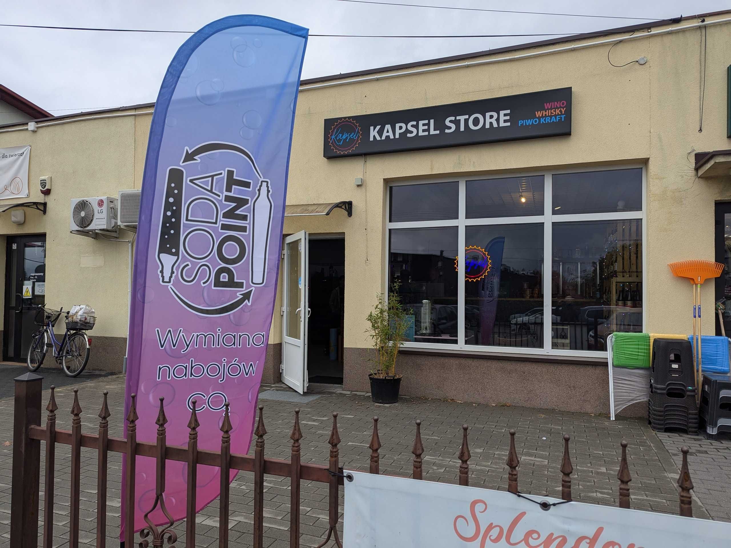 Sodastream Nadarzyn, ul. Mszczonowska 8 Wymiana nabojów CO2