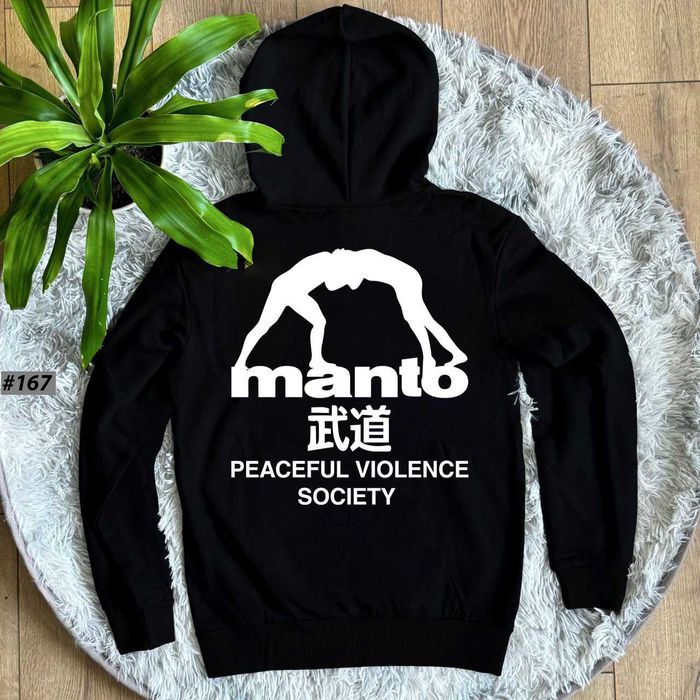 Cotton 100% | Худи Черное MANTO Never Dies | Кофта МАНТО | BIG Logo