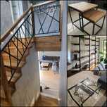 Meble balustrady na wymiar! Industrialne loft regały / stoliki