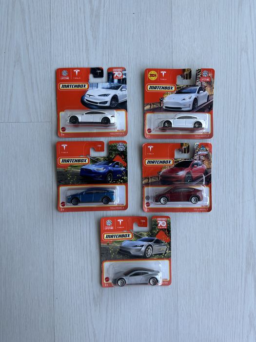 ### Coleção Miniaturas Tesla Matchbox  ###