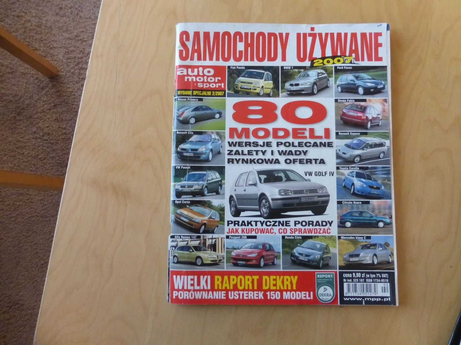 Katalog Samochody Używane 2007 wydanie auto motor i sport