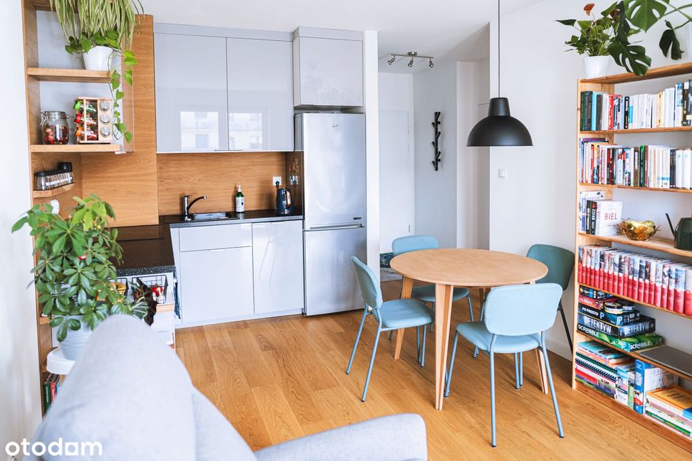 Słoneczne 2-pokojowe mieszkanie z dużym balkonem