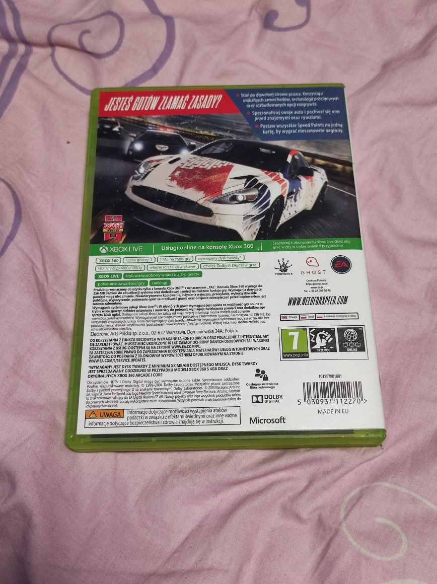 Need for speed Xbox 360