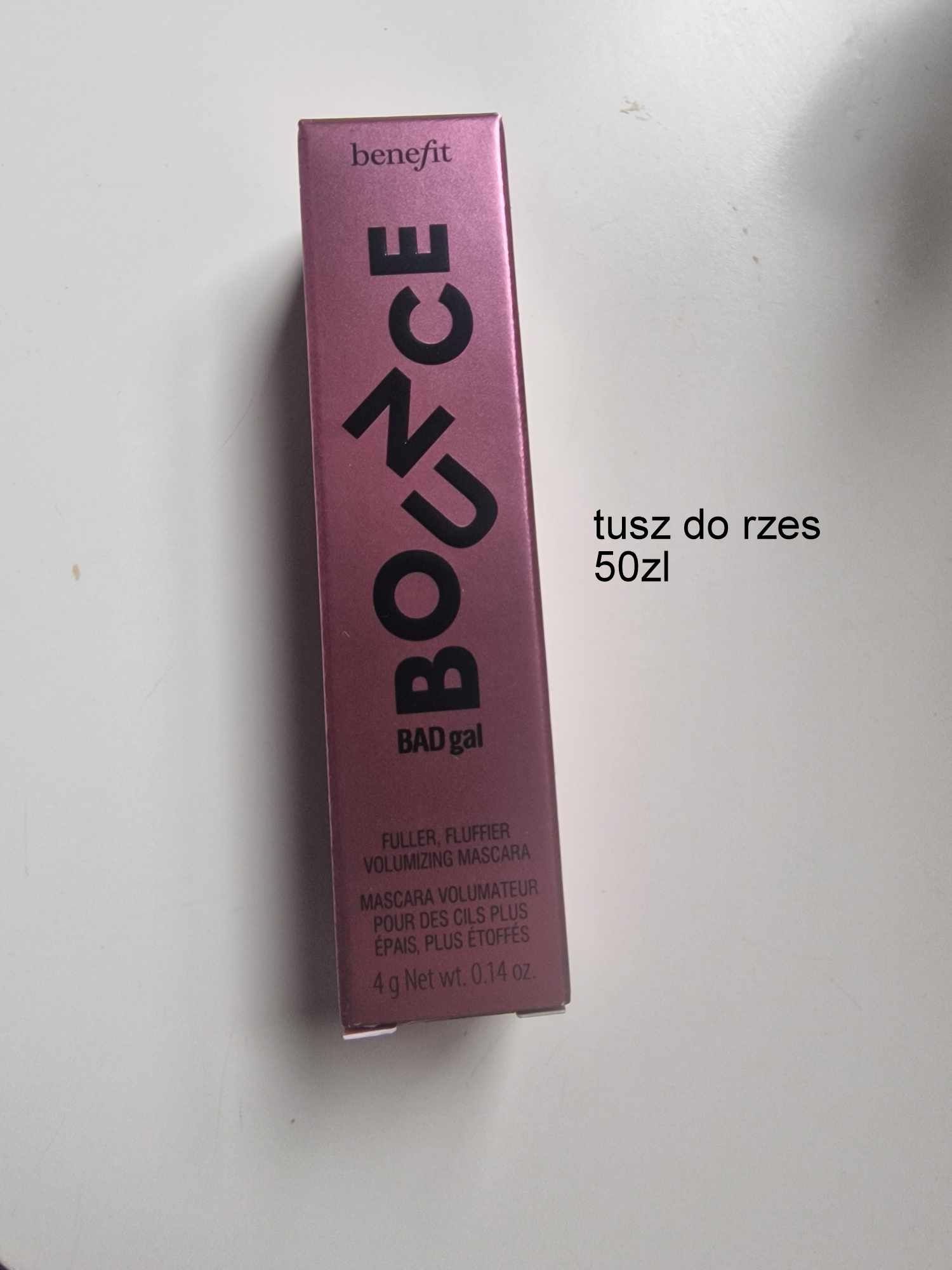 Benefit BADgal Bounce - tusz zwiększający objętość rzęs z dwustronną s