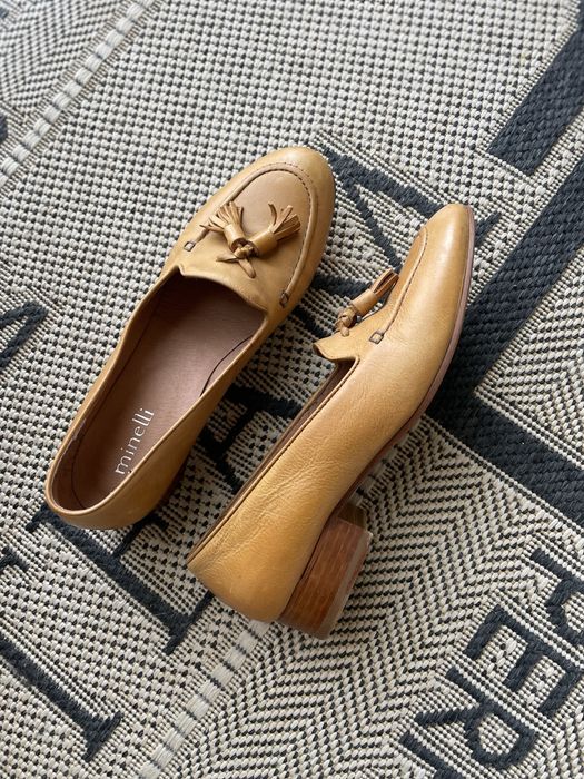 Шкіряні лофери Minelli 38