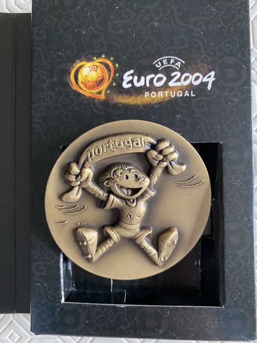 Euro 2004 - medalha, postais