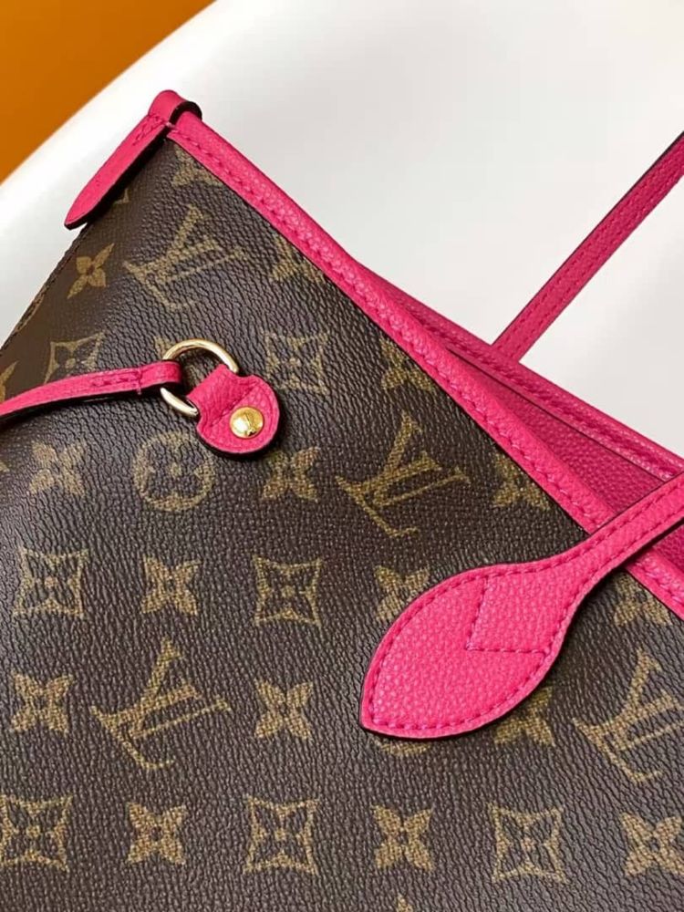 Louis vuitton neverfull inside out
