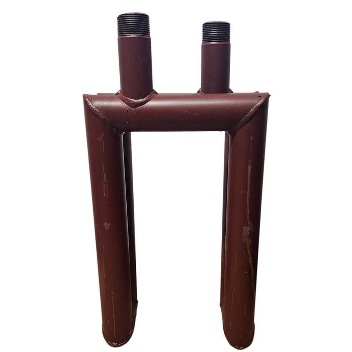 Wężownica wodna do kuchni kaflowej pieca węglowego lewostronna mała