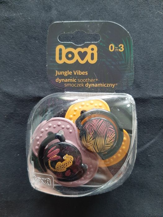 Lovi smoczki silikonowe uspokajające 0-3 m 2szt